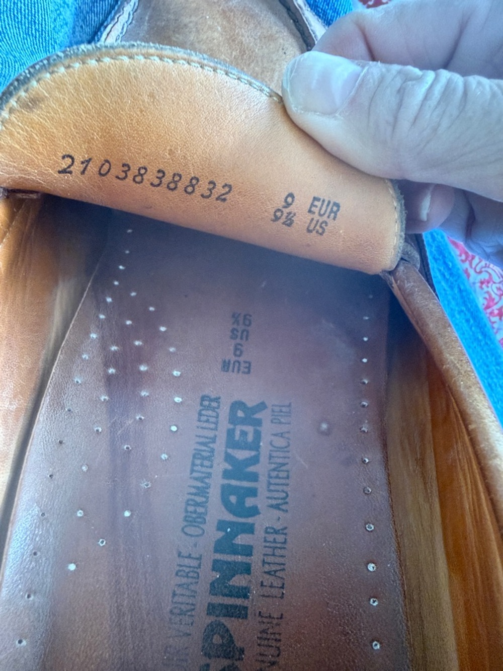 Mephisto Men's Tan Leather Penny Loafers - Picture 3 of 6